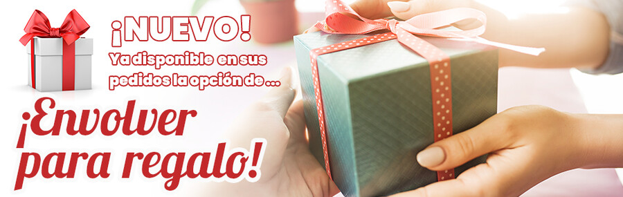 AHORA, ENVOLVEMOS TUS LIBROS PARA REGALO
